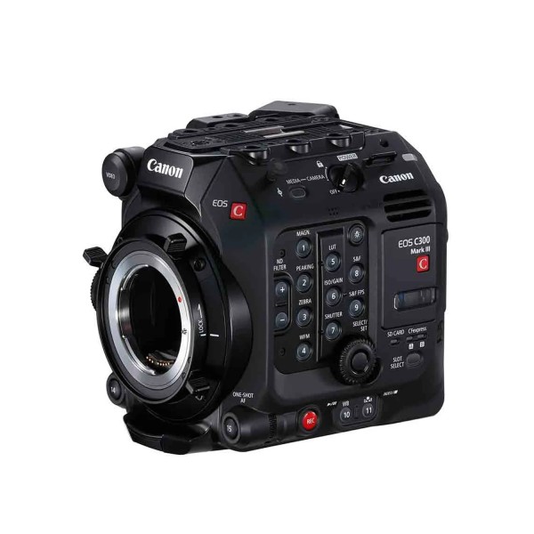 Camcorder Super35 nuovo sensore DGO (Dual Gain Output) CMOS 120fps in 4K EF