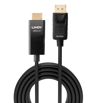 Lindy 40926 cavo e adattatore video 2 m DisplayPort HDMI tipo A (Standard) Nero Lindy 40926 cavo e adattatore video 2 m DisplayPort HDMI tipo A (Standard) Nero
