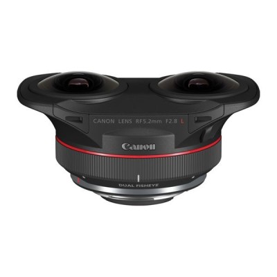 Canon RF 5.2 mm f2.8L Dual Fisheye SLR Obiettivo fish-eye ampio Nero