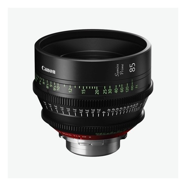 Canon CN-E 85mm T1.3 FP X Videocamera Obiettivi per cinema Nero