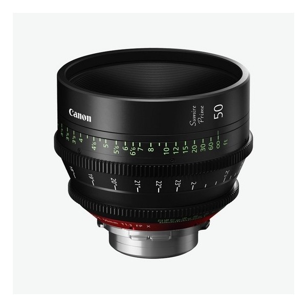 Canon CN-E 50mm T1.3 FP X Videocamera Obiettivi per cinema Nero