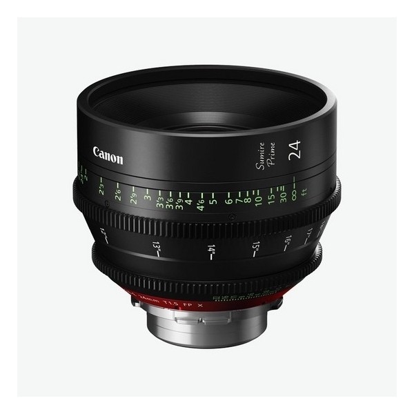 Canon CN-E 24mm T1.5 FP X Videocamera Obiettivi per cinema Nero