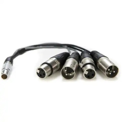 Cavo breakout da LEMO Tipo a XLR In/Out a 10 pin per Shogun Ultra Cavo breakout da LEMO Tipo a XLR In/Out a 10 pin per Shogun Ultra
