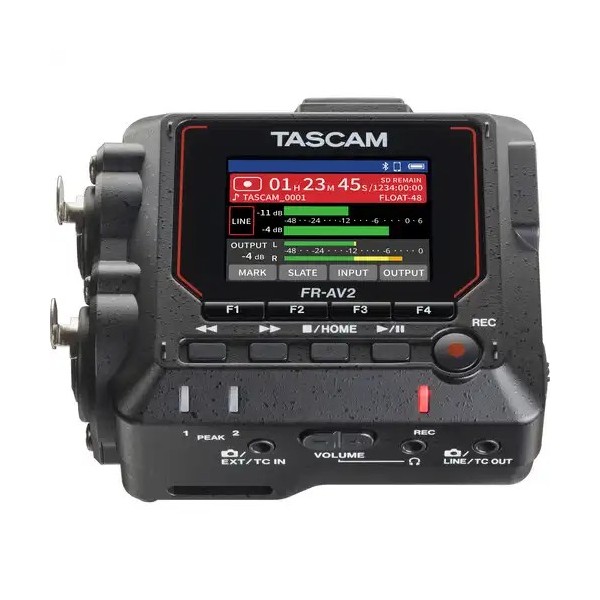 Registratore di campo con elaborazione a 32 bit e generatore di timecode