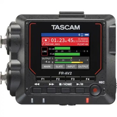 Registratore di campo con elaborazione a 32 bit e generatore di timecode