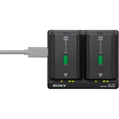 Caricabatterie doppio per batterie NP-FZ100 BC-ZD1 charger Caricabatterie doppio per batterie NP-FZ100 BC-ZD1 charger
