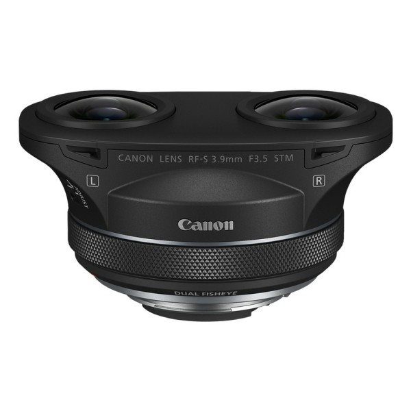 Canon RF-S 3.9mm F3.5 STM DUAL FISHEYE MILC Obiettivo fish-eye ampio Nero
