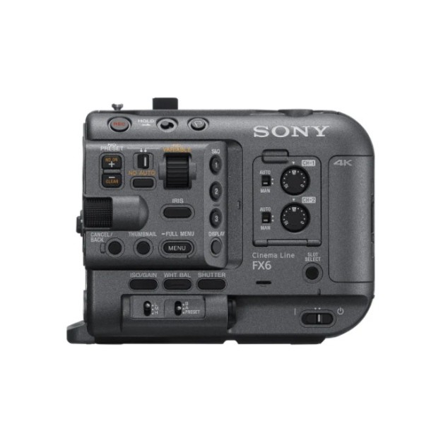 Sony FX6 Videocamera palmare 12,9 MP CMOS 4K Ultra HD Nero