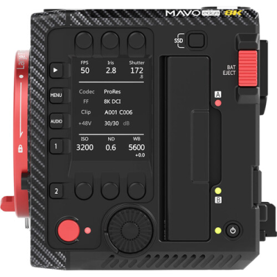 Telecamerra cinematografica digitale con sensore CMOS Full-frame 8K 3:2 Telecamerra cinematografica digitale con sensore CMOS Full-frame 8K 3:2