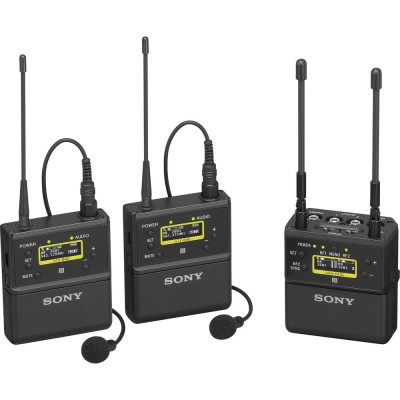 Kit a doppio canale 1x URX-P41D/K21 e 2x trasmettitori UTX-B40/K21 470-542 MHz Kit a doppio canale 1x URX-P41D/K21 e 2x trasmettitori UTX-B40/K21 470-542 MHz