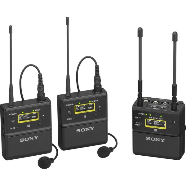 Kit a doppio canale 1x URX-P41D/K21 e 2x trasmettitori UTX-B40/K21 470-542 MHz