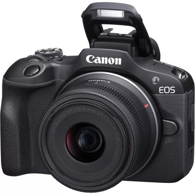 Canon EOS R100 + RF-S 18-45mm F4.5-6.3 IS STM Kit MILC 24,1 MP CMOS 6000 x 4000 Pixel Nero Canon EOS R100 + RF-S 18-45mm F4.5-6.3 IS STM Kit MILC 24,1 MP CMOS 6000 x 4000 Pixel Nero