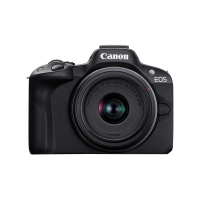 Canon EOS R50, Black + RF-S 18-45mm F4.5-6.3 IS STM Kit MILC 24,2 MP CMOS 6000 x 4000 Pixel Nero Canon EOS R50, Black + RF-S 18-45mm F4.5-6.3 IS STM Kit MILC 24,2 MP CMOS 6000 x 4000 Pixel Nero