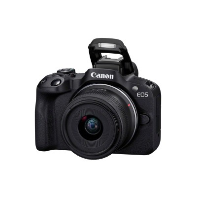 Canon EOS R50, Black + RF-S 18-45mm F4.5-6.3 IS STM Kit MILC 24,2 MP CMOS 6000 x 4000 Pixel Nero Canon EOS R50, Black + RF-S 18-45mm F4.5-6.3 IS STM Kit MILC 24,2 MP CMOS 6000 x 4000 Pixel Nero