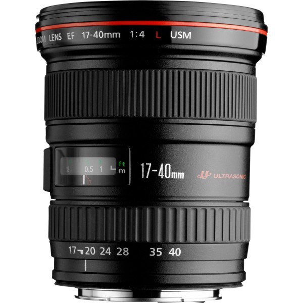 Obiettivo EF Zoom Grandangolare 17-40mm/1:4,0 L USM -  Filtri 77mm