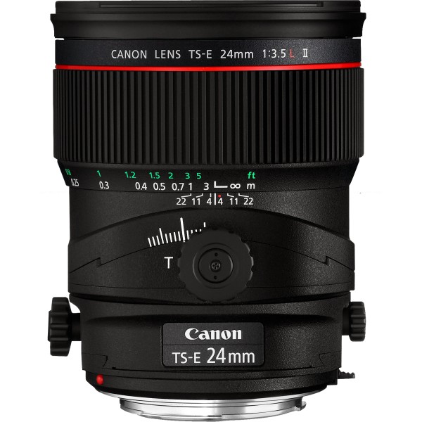 Obiettivo Decentrabile TS-E 24mm F/3.5 L con Astuccio e Paraluce -  Filtri 72mm