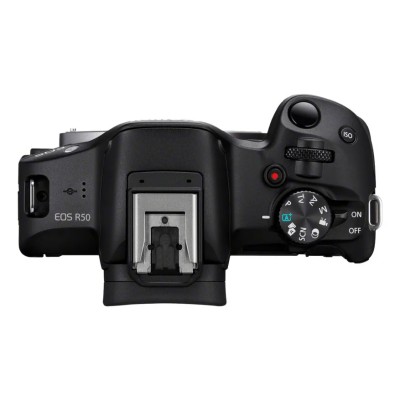 Fotocamera Mirrorless EOS R50 BK + RF-S 18-45mm IS STM Creator Kit