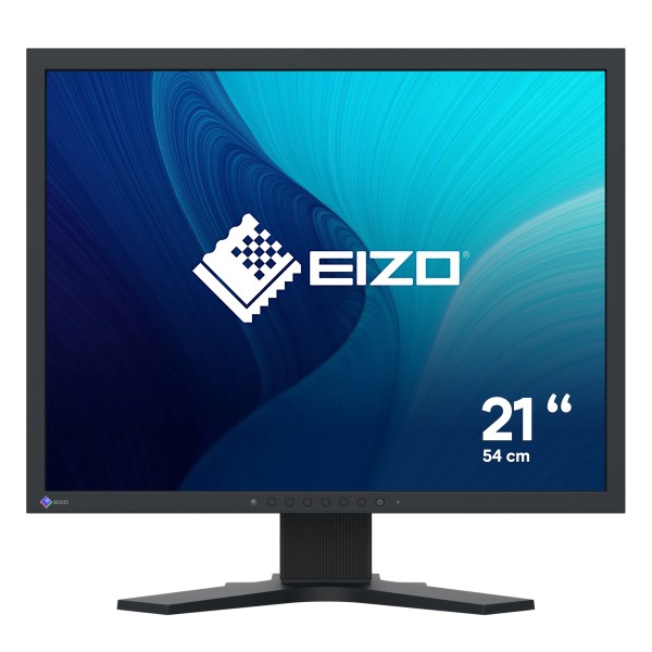 Monitor da 21 e tecnologia IPS, formato 4:3, Porte USB 2, lm 500 cd/mq - Nero