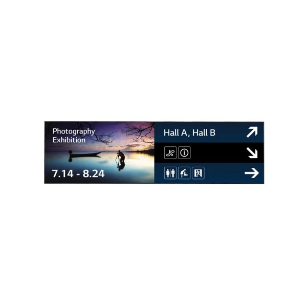LG 88BH7D Design panorama 2,24 m (88") 700 cd/m² Nero
