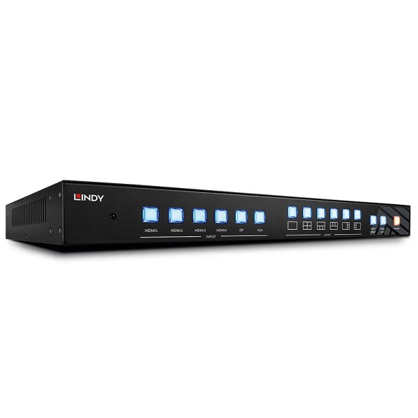 Lindy 38156 conmutador de vídeo HDMI/VGA/DisplayPort