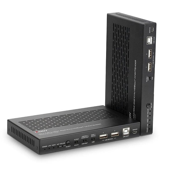 Extender HDBaseT 3.0 Cat.6A KVM HDMI 4K60, Audio, IR & RS-232, 100m - 38344