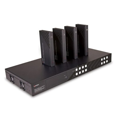 Lindy 38345 moltiplicatore AV Trasmettitore e ricevitore AV Nero Lindy 38345 moltiplicatore AV Trasmettitore e ricevitore AV Nero